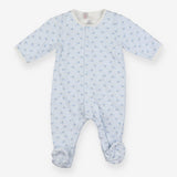 Sleepsuit Blue Mummy and Baby Whales