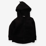 Hoodie Black with Dinosaur Spikes
