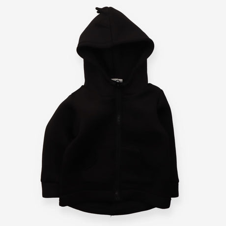 Hoodie Black with Dinosaur Spikes