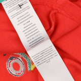 T-shirt Red Fork Lift Applique