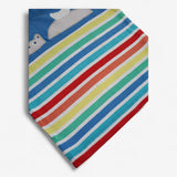 T-Shirt Short Sleeve Rainbow Stripes and Hippo