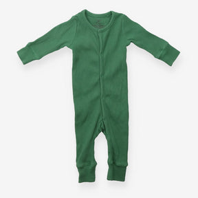 Sleepsuit Ribbed Dark Green
