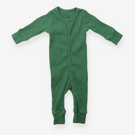 Sleepsuit Ribbed Dark Green
