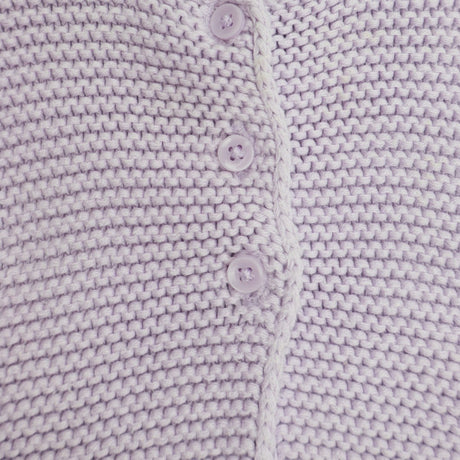 Cardigan Lilac chunky knit 