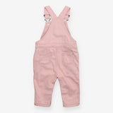 Dungarees Pink Stripe with Floral Lining