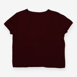 Gem Collar Short Sleeve Knit Top