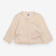 Cardigan Cream with Poppers