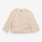 Cardigan Cream with Poppers