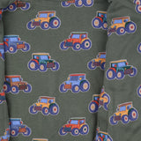 Hoodie Zip Navy Tractor & Trailer Reversible