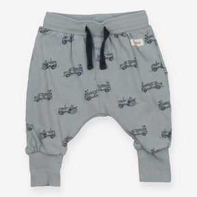 Joggers Blue Tractor Appliques