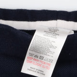Navy joggers adjustable waist