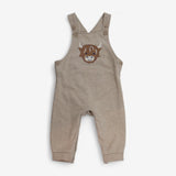 Dungarees Brown with Highland Cow