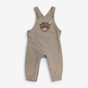 Dungarees Brown with Highland Cow