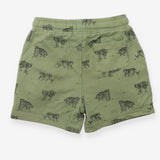 Jogger Short green with Tigers and strings