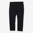 High rise cropped leggings black