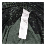 Dress Short Sleeve Crew Neck Animal Print Khaki Gr