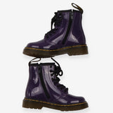 Doc Martins Purple Leather