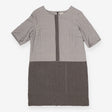 Monochrome Geometric Handmade Shift Dress