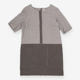 Monochrome Geometric Handmade Shift Dress