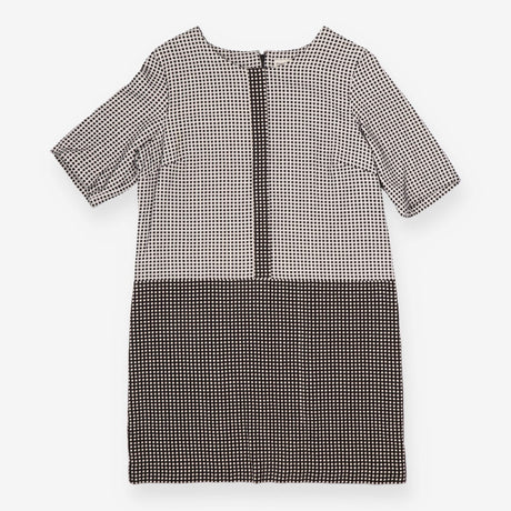 Monochrome Geometric Handmade Shift Dress