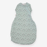 Green sleeping bag white and black pattern 2.5tog