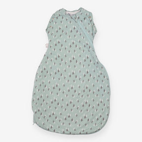 Green sleeping bag white and black pattern 2.5tog