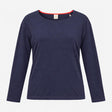 Maternity and Nursing Top Navy