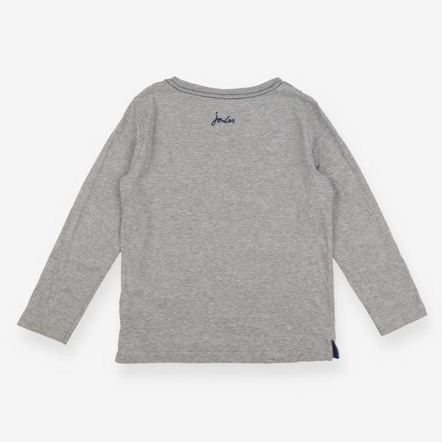 T-shirt grey long sleeve rugby