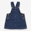 Blue denim pinafore