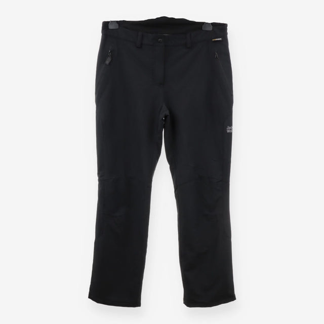 Jack Wolfskin Black Softshell Hiking Trousers – TE