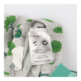 Leggings Grey with Green Trees
