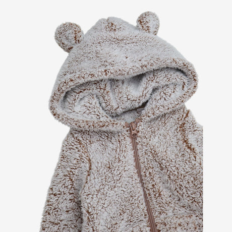 Brown Bear Fleece Onesie