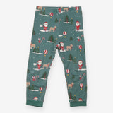 Green Striped Christmas Pyjamas