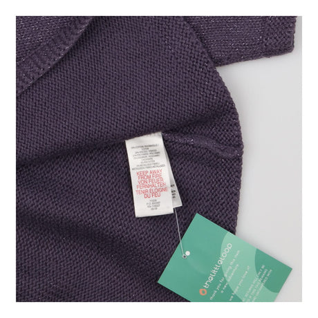 Cardigan purple sparkle