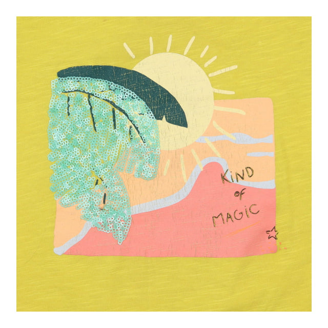 T-shirt Yellow kind of Magic Graphic
