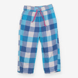 Pyjama bottom blue check