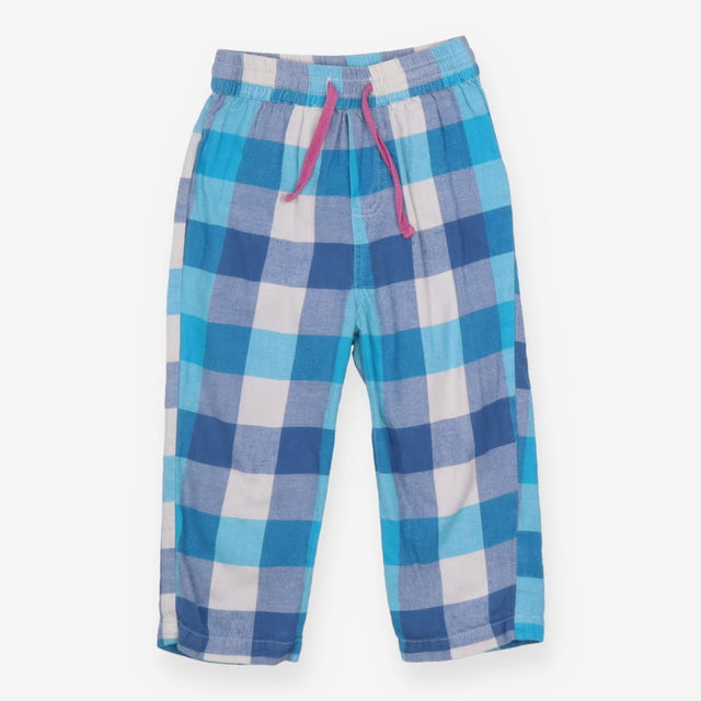 Pyjama bottom blue check