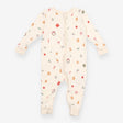 Christmas Footless Sleepsuit Cream