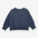 Sweatshirt blue fox sequins