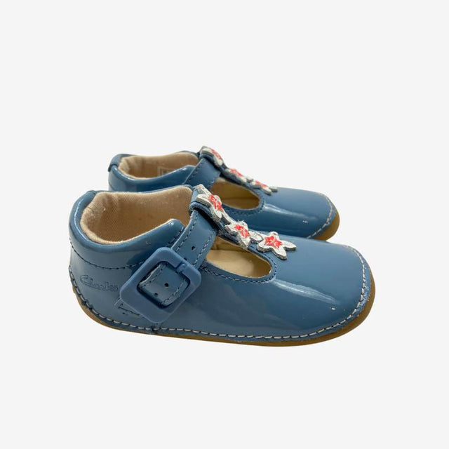 Blue T-Bar Shoes
