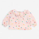 Pink Polkadot Sweater