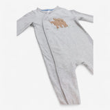 Sleepsuit Grey mummy and baby bear