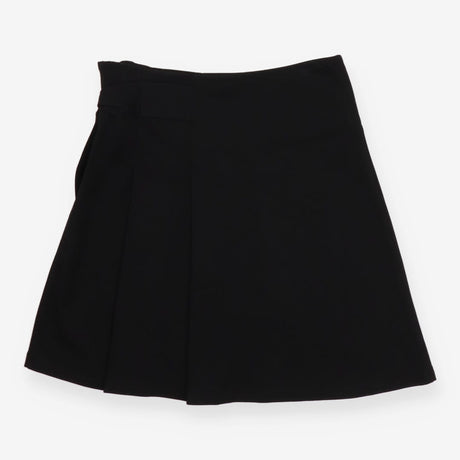A-line skirt with wrap belt