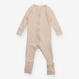 Sleepsuit Cream Ribbed