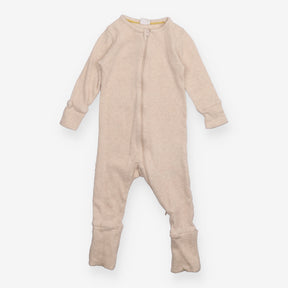 Sleepsuit Cream Ribbed