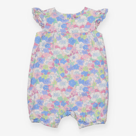 Romper Woven Floral Print 