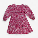 Dress Pink with Ditsy Floral