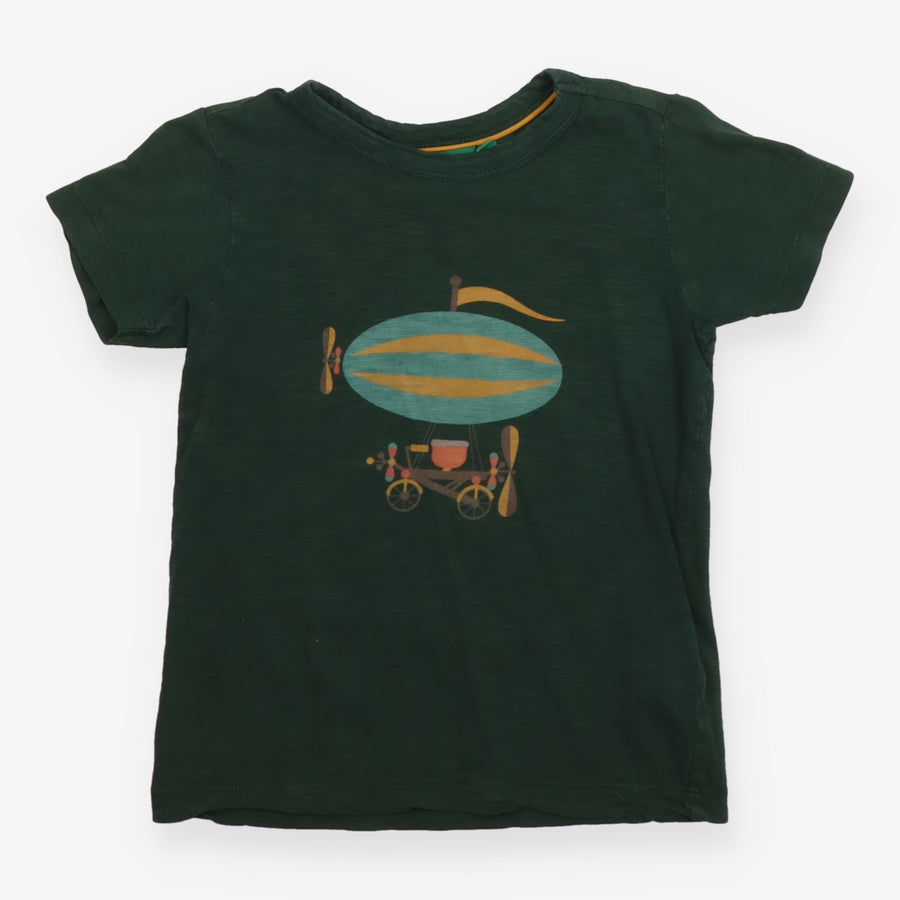 T-shirt green zeppelin