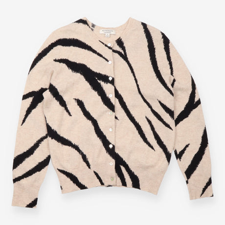 Pure Cashmere Oatmeal Black Zebra Pr