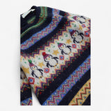 Jumper Dress Knitted Festive Penguins